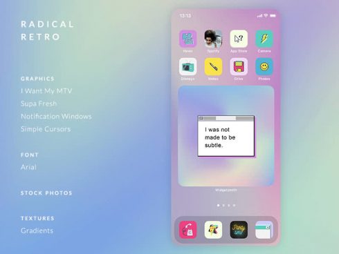 iOS Home Screen Themes