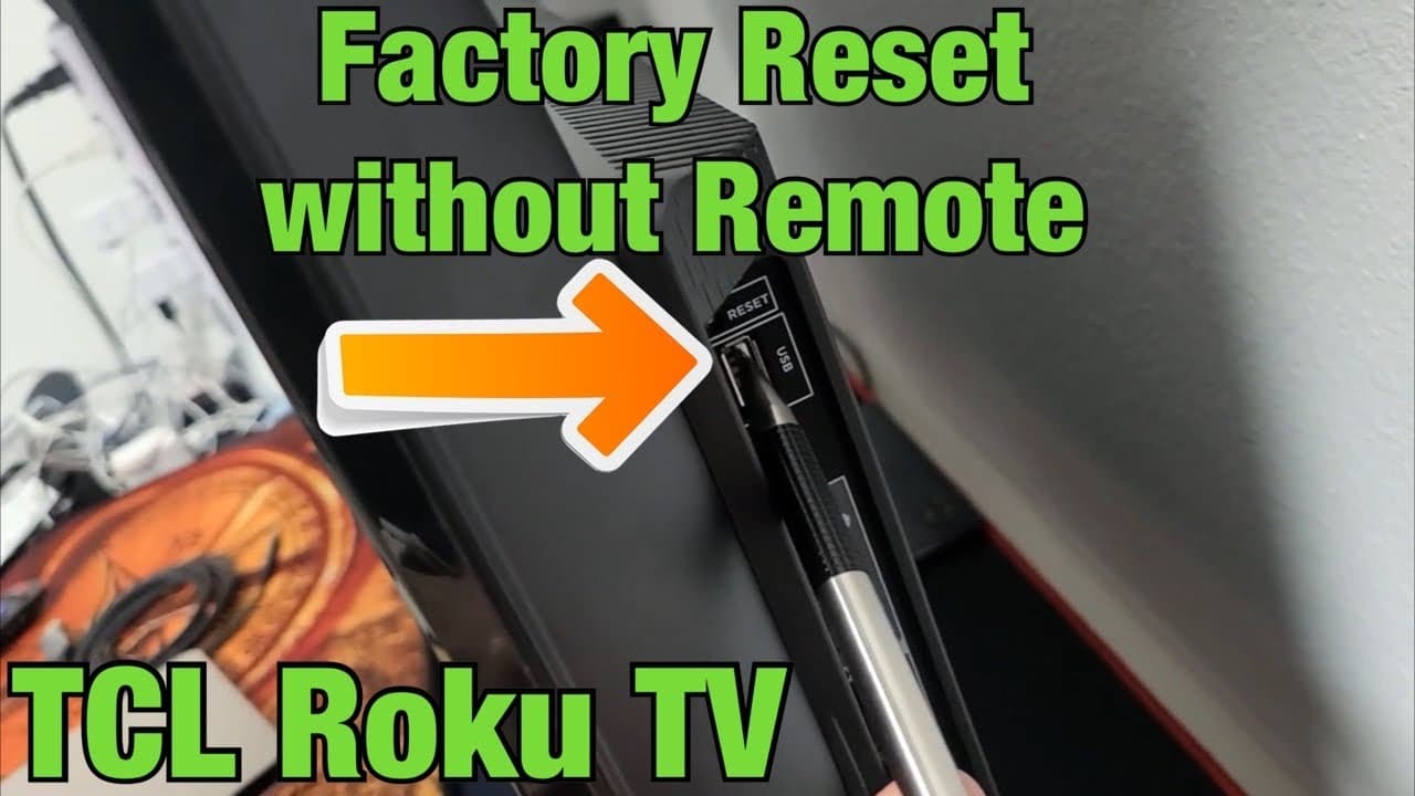 How To Factory Reset Roku Tv Without Remote