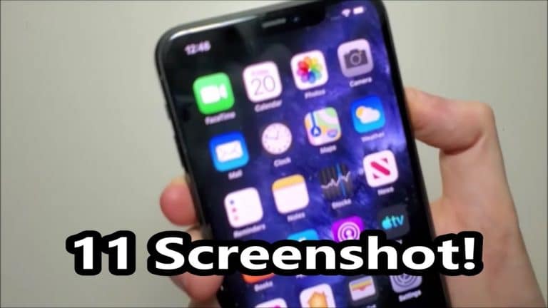 How To Take Screenshot On iphone 11