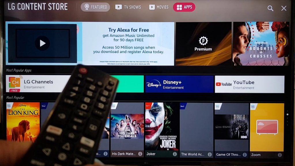 Add Apps to an LG Smart TV