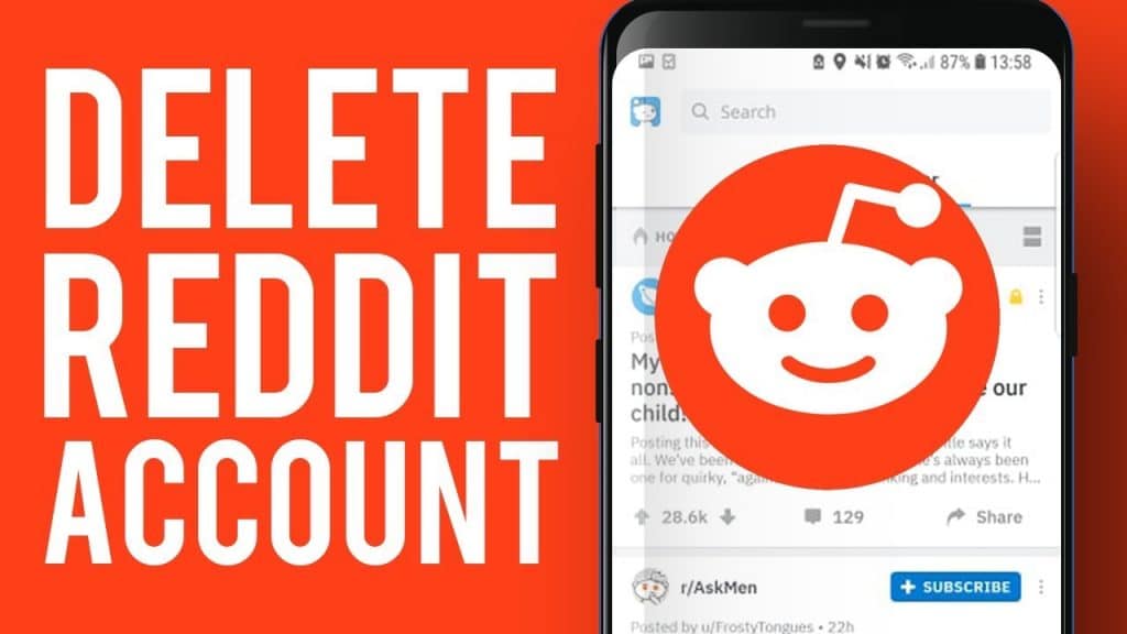 How to Delete Reddit Account On App