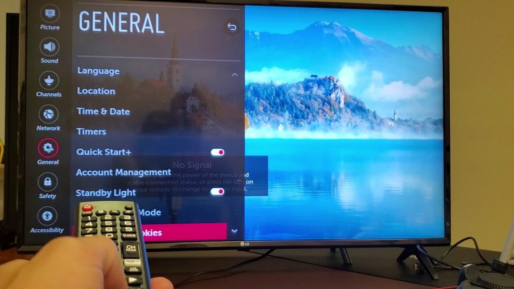 How to Restart LG TV With Remote