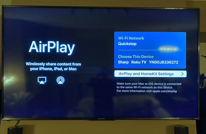 Why is my Roku AirPlay not working