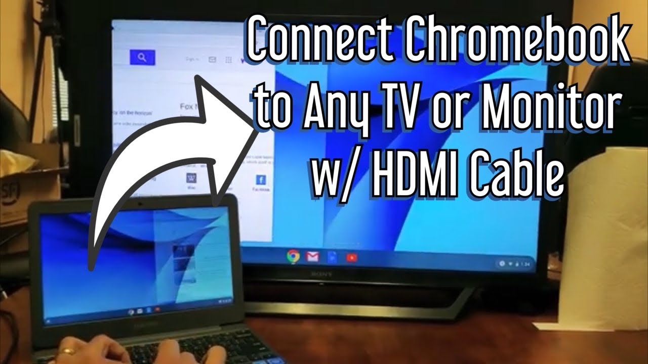 how to connect chromebook to tv