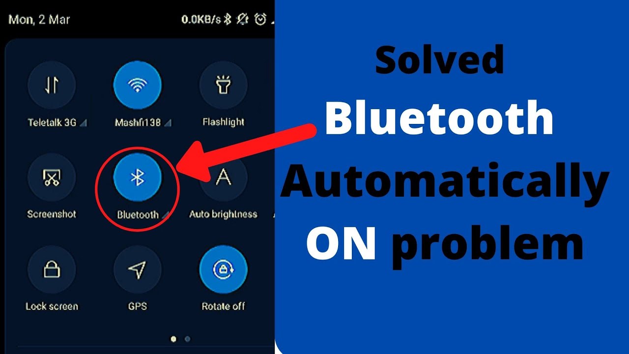 how to fix Bluetooth Keep Turning On Android