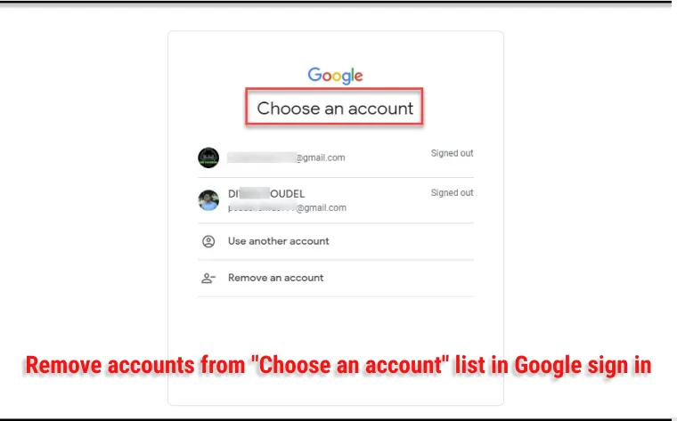 Remove and Add your Google Account