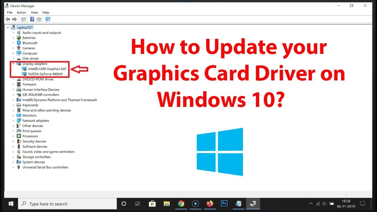 To Update Graphics Driver