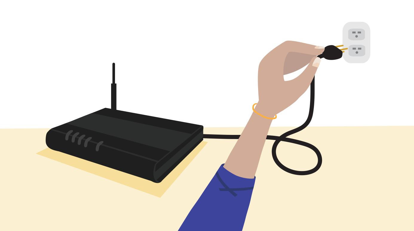 Power Cycle Your Router