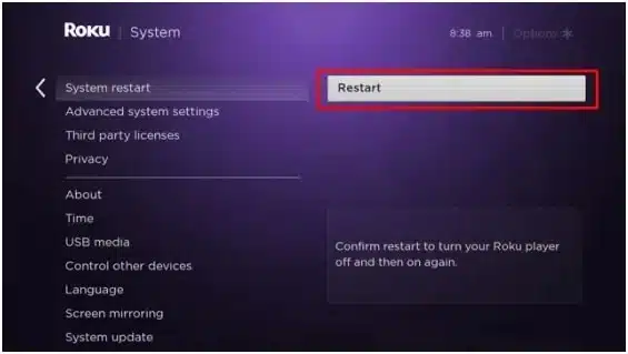 Clear Cache Data on your Roku