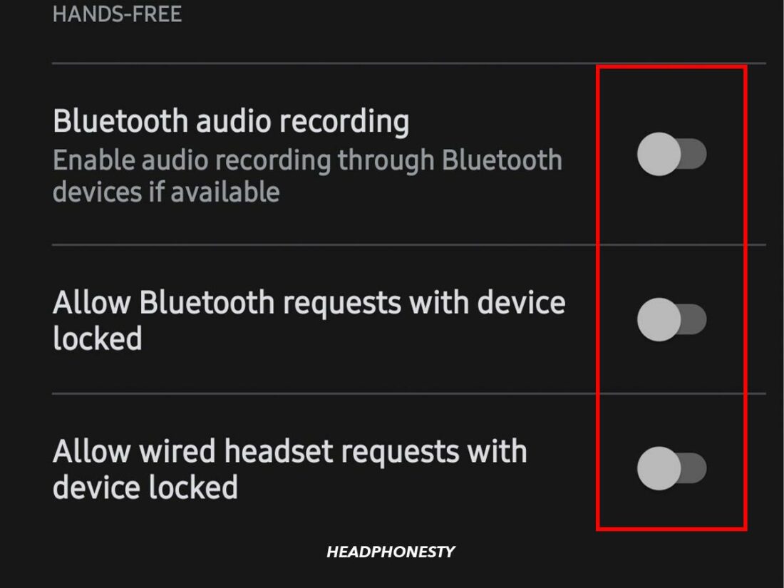 Disable Google Assistant from accessing the Headphone