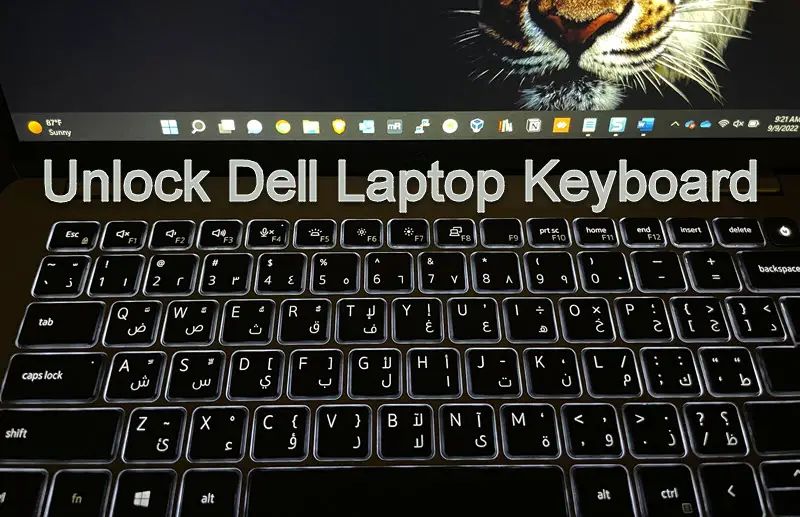 How to Fix Dell Laptop Keyboard Locked