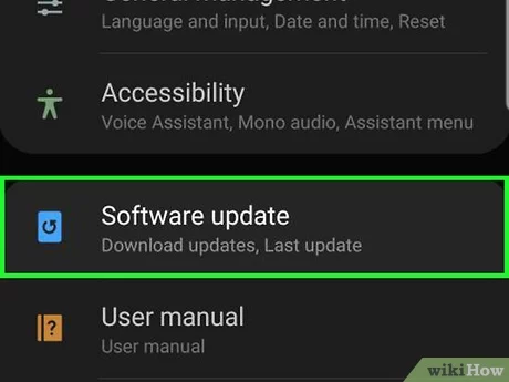 Update your Android Version