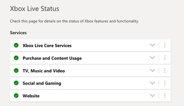 Examine The Status Of Xbox Live Services
